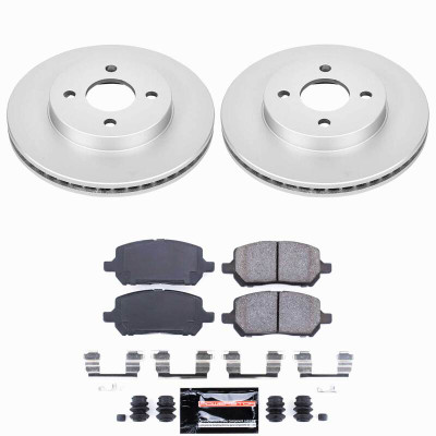 Power Stop 05-10 Chevrolet Cobalt Front Z23 Coated Brake Kit - CPK1604-23 Photo - Primary