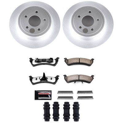 Power Stop 2003 Ford Explorer Sport Rear Z36 Coated Truck & Tow Brake Kit - CPK1770-36 Photo - Primary
