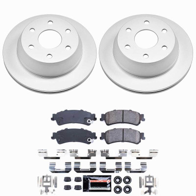 Power Stop 03-05 Chevrolet Astro Rear Z23 Coated Brake Kit - CPK2018-23 Photo - Primary