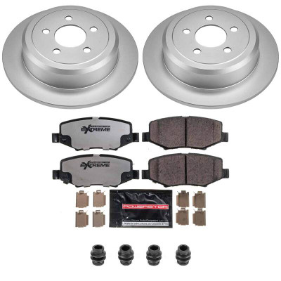 Power Stop 07-11 Dodge Nitro Rear Z36 Coated Truck & Tow Brake Kit - CPK3046-36 Photo - Primary
