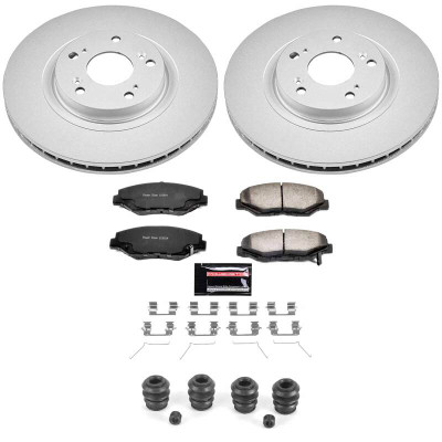 Power Stop 13-15 Acura ILX Front Z36 Coated Truck & Tow Brake Kit - CPK3055-36 Photo - Primary