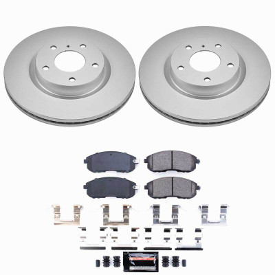 Power Stop 03-05 Infiniti G35 Front Z23 Coated Brake Kit - CPK3140-23 Photo - Primary