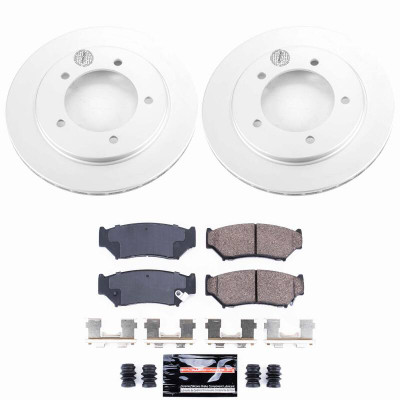 Power Stop 00-04 Chevrolet Tracker Front Z23 Coated Brake Kit - CPK5014-23 Photo - Primary