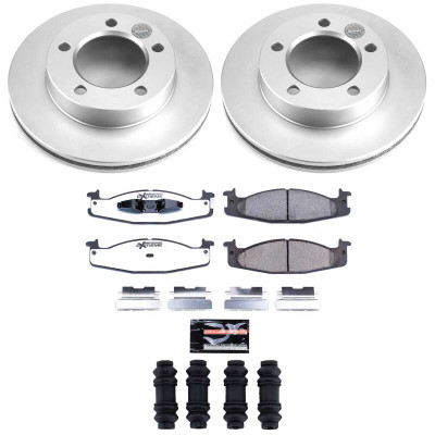 Power Stop 94-96 Ford Bronco Front Z36 Coated Truck & Tow Brake Kit - CPK5067-36 Photo - Primary