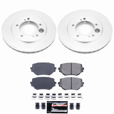 Power Stop 00-05 Suzuki Grand Vitara Front Z23 Coated Brake Kit - CPK5109-23 Photo - Primary