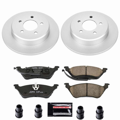 Power Stop 01-07 Chrysler Town & Country Rear Z23 Coated Brake Kit - CPK5248-23 Photo - Primary