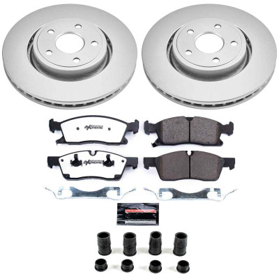 Power Stop 11-20 Dodge Durango Front Z36 Coated Truck & Tow Brake Kit - CPK5954-36 Photo - Primary