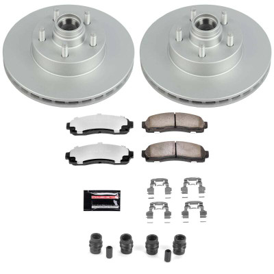 Power Stop 10-11 Ford Ranger Front Z36 Coated Truck & Tow Brake Kit - CPK7004-36 Photo - Primary