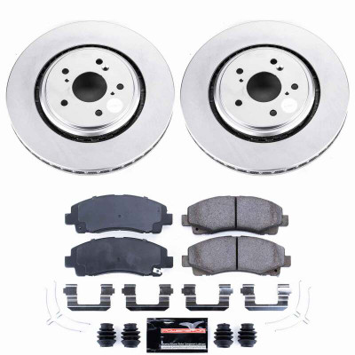 Power Stop 15-20 Acura TLX Front Z23 Coated Brake Kit - CPK7214-23 Photo - Primary