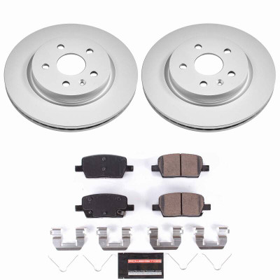 Power Stop 16-19 Cadillac CT6 Rear Z23 Coated Brake Kit - CPK7289-23 Photo - Primary