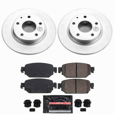 Power Stop 17-18 Mazda 3 Rear Z23 Coated Brake Kit - CPK7515-23 Photo - Primary