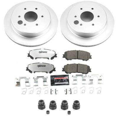 Power Stop 17-24 Nissan TITAN Rear Z36 Coated Truck & Tow Brake Kit - CPK7874-36 Photo - Primary