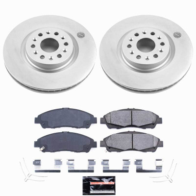 Power Stop 18-20 Buick Enclave Front Z23 Coated Brake Kit - CPK7883-23 Photo - Primary