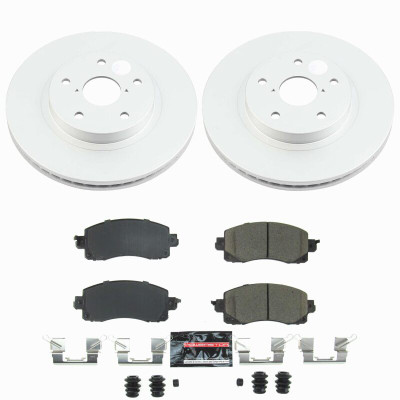 Power Stop 19-24 Subaru Forester Front Z23 Coated Brake Kit - CPK8480-23 Photo - Primary