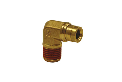 Firestone 1/4in NPT x 1/4in PTC Elbow - Single  (WR17603163) - 3163 User 1