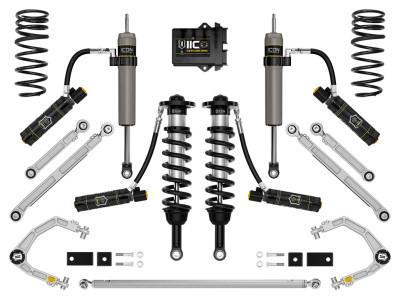 ICON 23-24 Toyota Sequoia 3-4.5in Stage 12 Suspension System - Billet - K53242S Photo - Primary