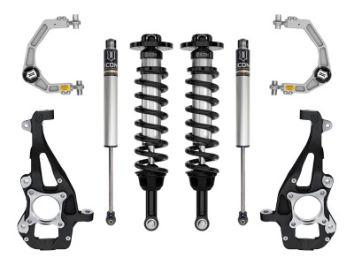 ICON 21-24 Ford F150 4WD 3.5-(Dsl) 4.5in Stage 1 Suspension System - Billet UCA - K93141 Photo - Primary