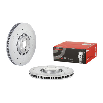 Brembo OE 21-22 Audi RS6/RS7 Front PRIME Dual Cast Disc Brake Rotor - 09.D481.43 Photo - Primary