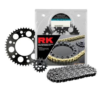 RK Chain Driven Kit - Steel Q/A 520 Conversion - Kawasaki ZX1000E/F (ZX-10R) - 2108-089PX Photo - Primary