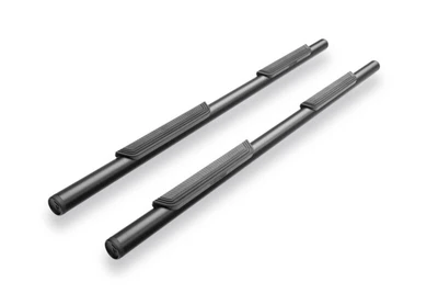 RealTruck 24-26 Toyota Tacoma Double Cab Traxio 3in Nerf Bars - Textured Black - NBF23-80401-26T Photo - Primary