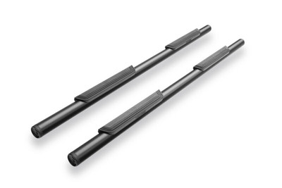 RealTruck 15-26 Ford F150 / 17-26 Ford F250/F350 SD Super Crew Traxio 3in Nerf Bars - Textured Black - NBF23-87103-26T Photo - Primary