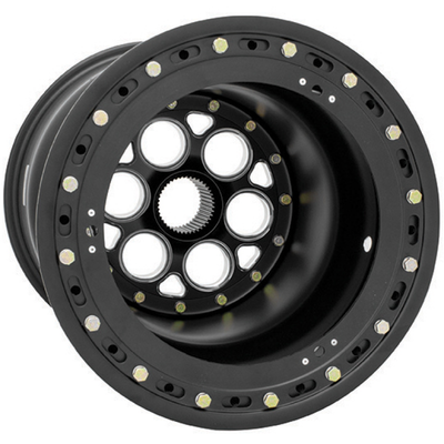 Weld Magnum Sprint 15x18/42-Spline/5 BS-Black Center-Black Shell-Black OBL-Black Cover Wheel - 735B-518B55-6 Photo - Primary