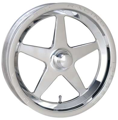 Weld Alumastar Frontrunner 15x3.5 / Anglia Spindle - NB / 1.75 BS - Polished - Non-BL Wheel - 88-15000NB Photo - Primary