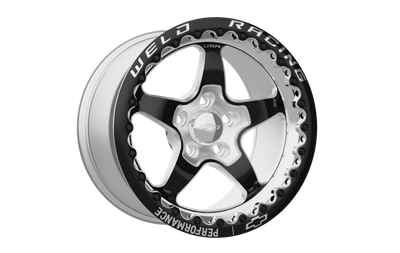 Weld GM Alumastar 17x10 / 5x120 / 7.2 BS - Gloss Black Milled - Black SBL Wheel - 88HB710N72SBL-GM Photo - Primary
