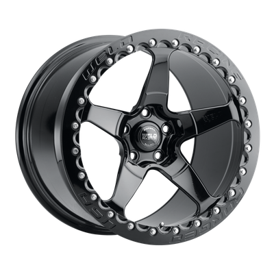 Weld RM505 18x11 / 5x112 / 7.13 BS / 60.1 HB - Gloss Black - SBL Wheel - RM505D8PJ71BS0C3SBLBS Photo - Primary