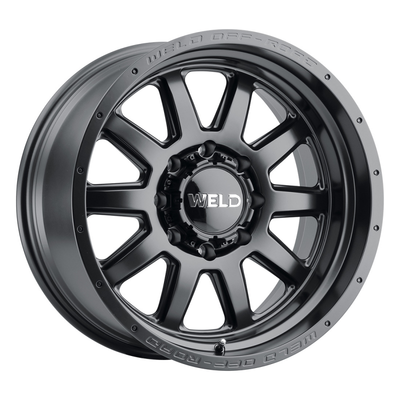 Weld Stealth 20x10 / 8x170 / 4.76 BS / 125.1 HB - Satin Black - Non-BL Wheel - W10100017476 Photo - Primary