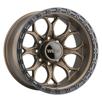 Weld Ledge 8 20x9 / 8x180 / 5 BS / 124.3 HB - Satin Bronze - Non-BL Wheel - W10609018501 Photo - Primary