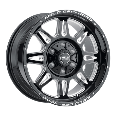 Weld Cheyenne 22x14 / 6x135 / 4.75 BS / 106.1 HB - Gloss Black Milled - Non-BL Wheel - W13224098475 Photo - Primary