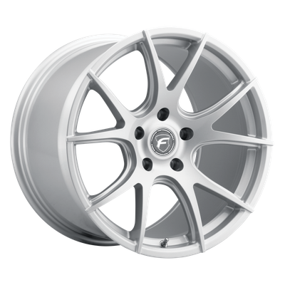 Forgestar CF5V 18x10 / 5x114.3 / ET27.5 / 72.56 HB - Gloss Silver - Non-BL Wheel - F12580065P28 Photo - Primary