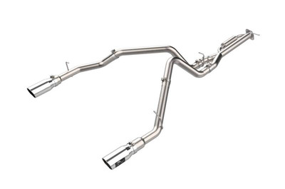 aFe Vulcan Series Cat-Back Exhaust System RAM 1500 2025 V6-3.0L (tt)- Polished Tips - 49-32088-1P Photo - Primary