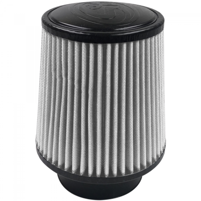 Air Filter For Intake Kits 75-5008 Dry Cotton Cleanable White S&B