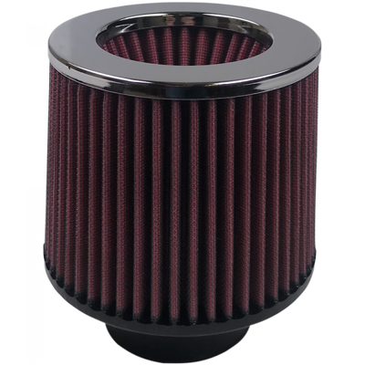 Air Filter For Intake Kits 75-1515-1,75-9015-1 Oiled Cotton Cleanable Red S&B