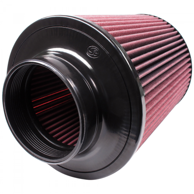 Air Filter for Competitor Intakes AFE XX-91002 Oiled Cotton Cleanable Red S&B