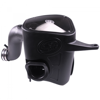 Cold Air Intake For 13-18 Dodge Ram 2500 3500 L6-6.7L Cummins Dry Extendable White S&B
