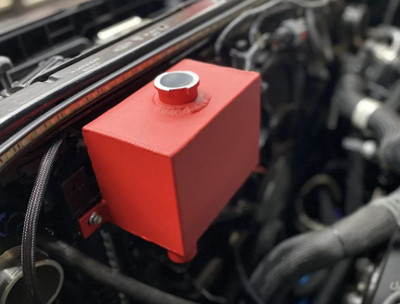 FEN FABrication - 2020+ Ford Explorer ST Aluminum Coolant Tank