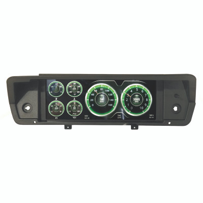 AutoMeter 72-76 Dodge/Plymouth A-Body InVision Direct Fit Digital Dash, Color LCD - 7009 Photo - Primary