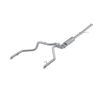 MBRP 22-23 Chevrolet/ GMC 1500 Silverado/ Sierra ZR2/AT4X 6.2L 2.5in Turn Down 3in Cat Back Exhaust - S5006304 Photo - Primary