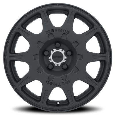 Method MR502 RALLY 17x8 +38mm Offset 5x4.5 67.1mm CB Matte Black Wheel - MR50278012538-2 Photo - Primary