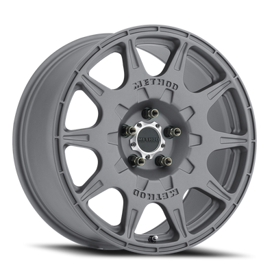 Method MR502 RALLY 17x8 +38mm Offset 5x4.5 67.1mm CB Titanium Wheel - MR50278012838-2 Photo - Primary