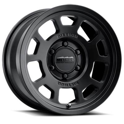 Method MR705 17x8.5 0mm Offset 5x5 71.5mm CB Matte Black Wheel - MR70578550500 Photo - Primary