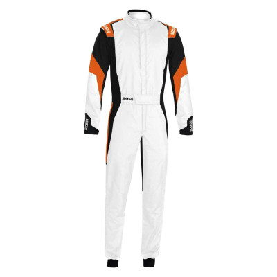 Sparco Suit Competition 48 White/Orange - 00114448BNAF Photo - Primary