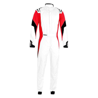 Sparco Suit Competition (Boot Cuff) 56 White/Red - 001144B56BRNR Photo - Primary