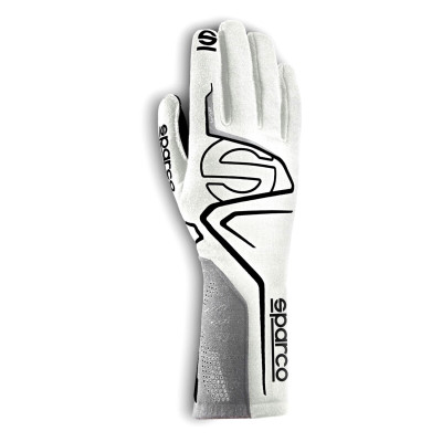 Sparco Glove Lap 08 White/Black - 00131608BINR Photo - Primary