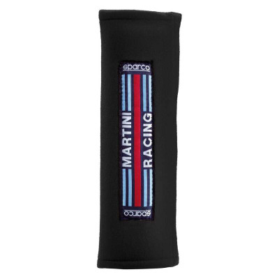 Sparco Belt Pad Martini-Racing Black - 01098S3MRN Photo - Primary