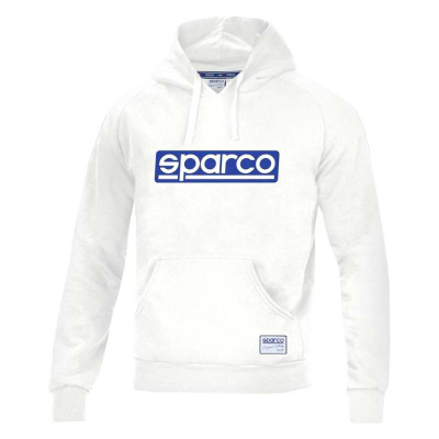 Sparco Hoodie Original SMALL White - 01318BI1S Photo - Primary