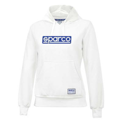 Sparco Hoodie Lady Original SMALL White - 01319BI1S Photo - Primary